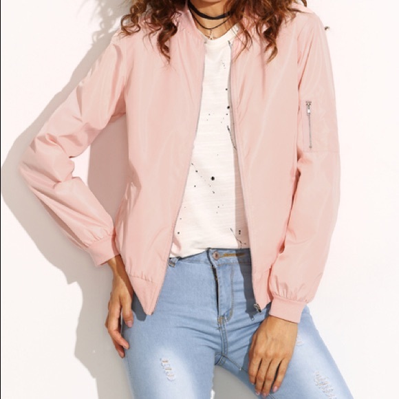Pink bomber jacket 💕 - Picture 3 of 3